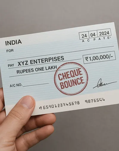 Cheque Bounce – How to Take Legal Action
