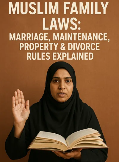Muslim Family Laws: Marriage, Maintenance, Property & Divorce Rules Explained